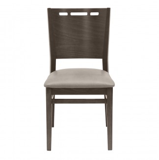 Holsag Ila Commerical Fine Dining Restaurant Assisted Living Upholstered Wood Side Chair